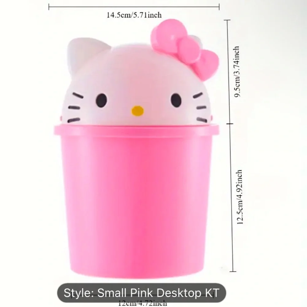 Hello Kitty Mini Trash Can - Picture 3 of 3